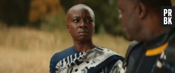 "Pantera Negra 2": diálogo de Okoye (Danai Gurira) com o tio não apareceu no corte final do filme