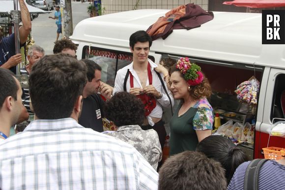 A cena de Mateus Solano e Elizabeth Savalla em "Amor à Vida" foi gravada no Recreio dos Bandeirantes, no Rio