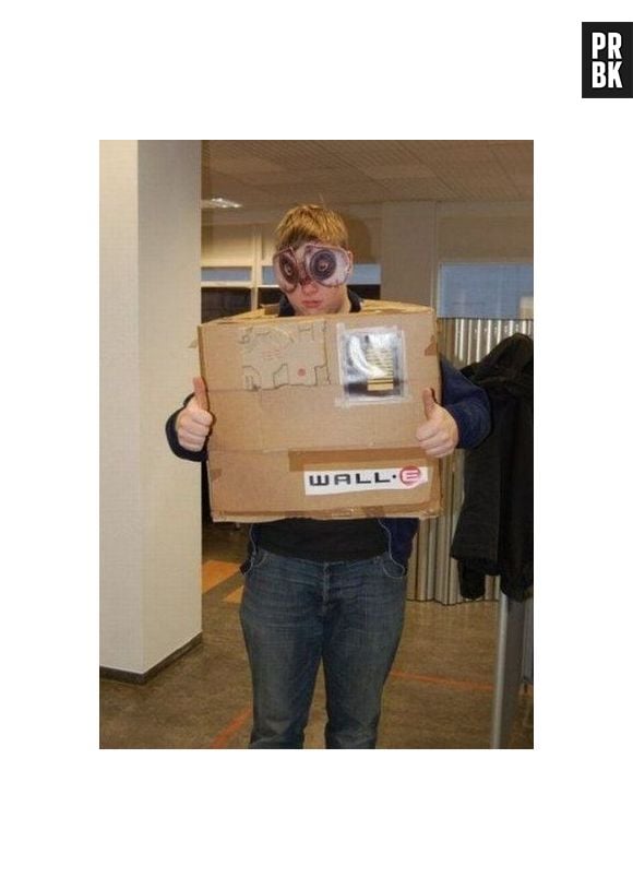 Caixas de papelão fizeram surgir um cospobre de Wall-E, da Disney