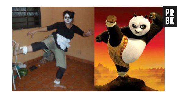 A Disney ganha mais um cospobre. A homenagem é à animação "Kung Fu Panda"