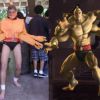 Muita critividade para recriar os braços do Goro, de "Mortal Kombat", com papel
