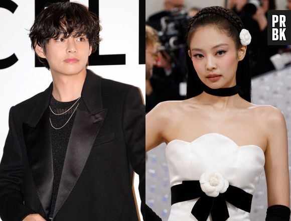 Kim Taehyung, o V do BTS, e Jennie, do BLACKPINK, são vistos de mãos dadas em Paris e romance é praticamente confirmado