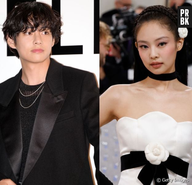 Kim Taehyung, o V do BTS, e Jennie, do BLACKPINK, são vistos de mãos dadas em Paris e romance é praticamente confirmado