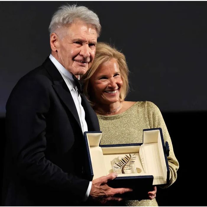 Harrison Ford foi um dos homenageados do Festival de Cannes