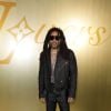 Lenny Kravitz também estava super estiloso no desfile da Louis Vuitton