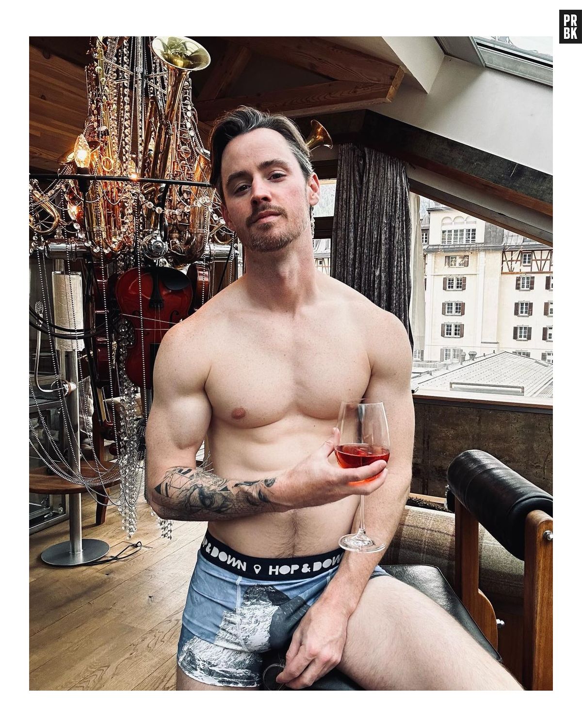 Foto: Dan Benson entrou para o OnlyFans e faz vídeos para o público gay