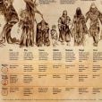 Este é o Bestiário de Tolkien e as criaturas da Terra Média, ilustradas em uma infografia fantástica