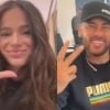 Bruna Marquezine e Neymar ficaram em lados opostos desde o término do namoro, em 2018