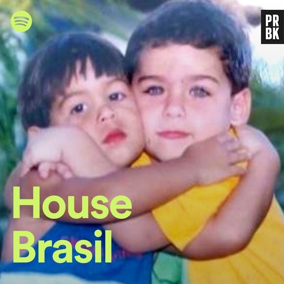 Spotify mudou capa da playlist House Brasil para foto da dupla Cat Dealers criança