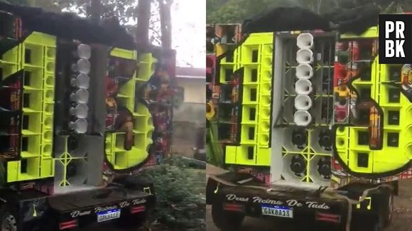 Carro de som invade "A Fazenda 2023"