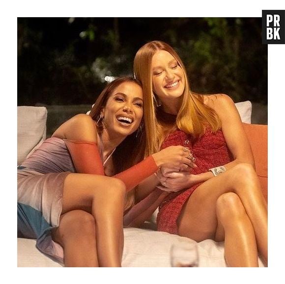 Anitta conta que vacilou com Marina Ruy Barbosa mas pediu desculpas