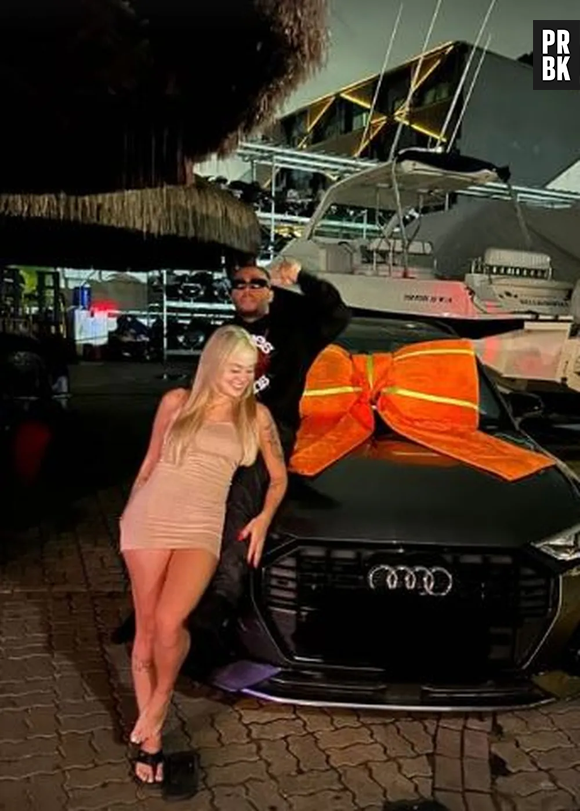 Orochi deu um carro de 400 mil para Lara Jucá de aniversário