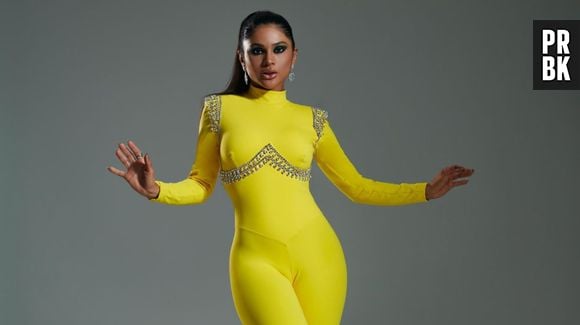 Mileide Mihaile usou look amarelo para celebração de carnaval