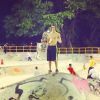 Achamos que alguém ficou perdido no meio da pista de skate, né Rafael Vitti?