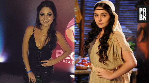 Marcela Barrozo cresceu e apareceu! A jovem aparece toda linda em "Os Dez Mandamentos"