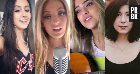Mariana Nolasco, Cimorelli, Sofia karlberg, Gabi luthai e Daniela Andrade entre as cantoras do Youtube que você precisa conhecer imediatamente!