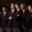 Os Warblers de "Glee" têm um rouxinol na gola do blazer