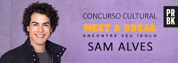 Sam Alves estréia o concurso cultural Meet & Break em grande estilo