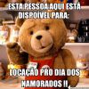Prepare-se, pois muita gente vai se oferecer nesse Dia dos Namorados