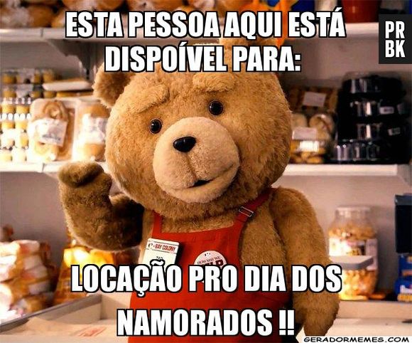 Prepare-se, pois muita gente vai se oferecer nesse Dia dos Namorados