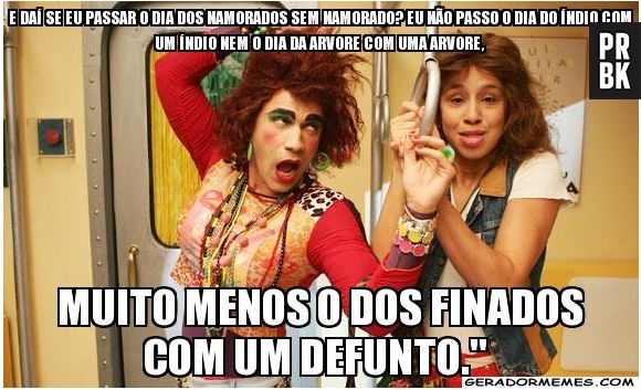 Chega dessa ditadura no Dia dos Namorados!