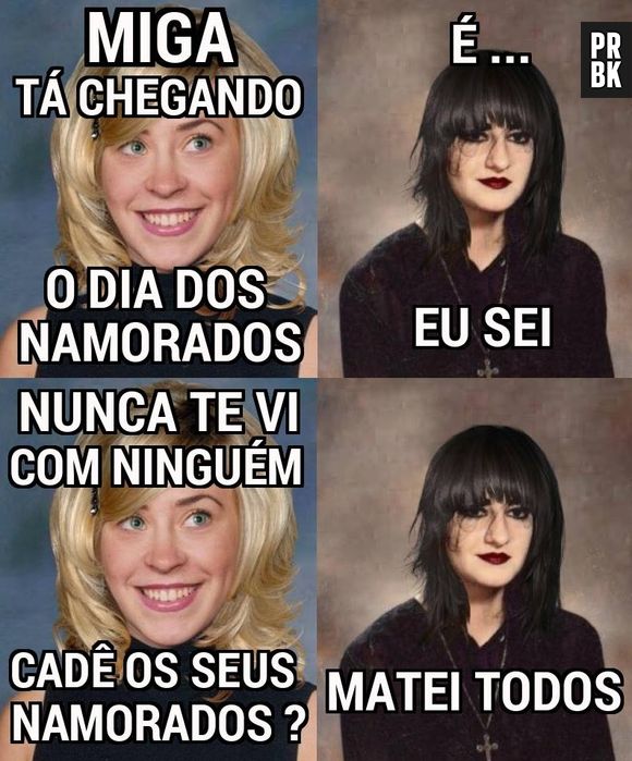 Algumas pessoas são radicais no Dia dos Namorados