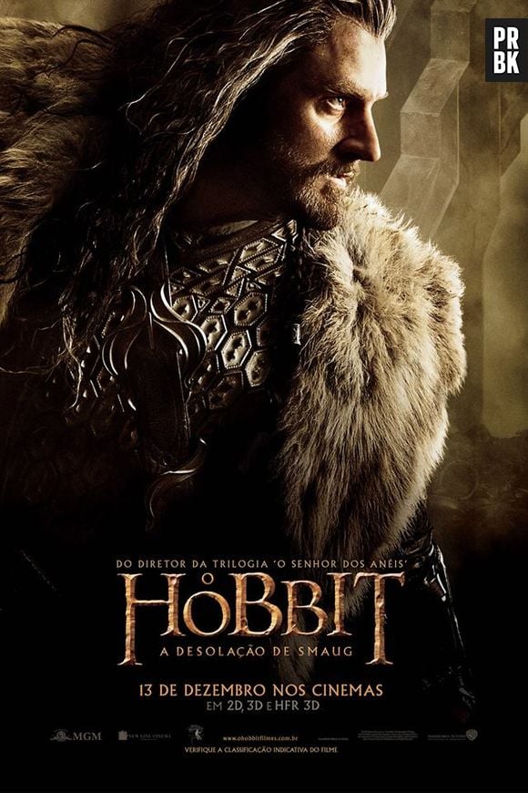 Thorin (Richard Armitage) é o rei anão querendo recuperar a Montanha Solitária em "O Hobbit - A Desolação de Smaug"