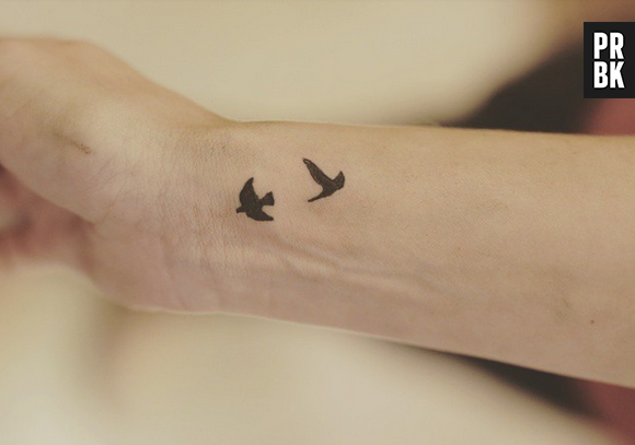 Pequenos desenhos de animais também estão entre os favoritos das tatuagens discretas