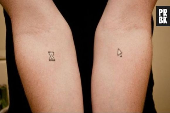 Os geeks também entram na moda das tatuagens simples