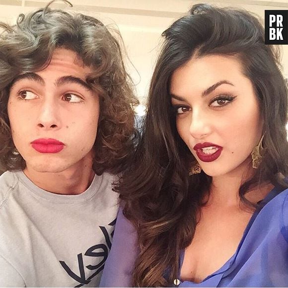 Rafael Vitti, de "Malhação", posa de batom com Anaju Dorigon e recebe elogio de seguidores no Instagram