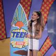  Ariana Grande foi uma das ganhadoras do Teen Choice Awards 2014 