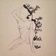  Giovanna Rosetti adora desenhar usando l&aacute;pis e aquarela 