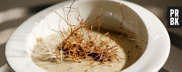 A sopa de cogumelos de Lucas rendeu muitos elogios aos participante do "MasterChef Brasil"