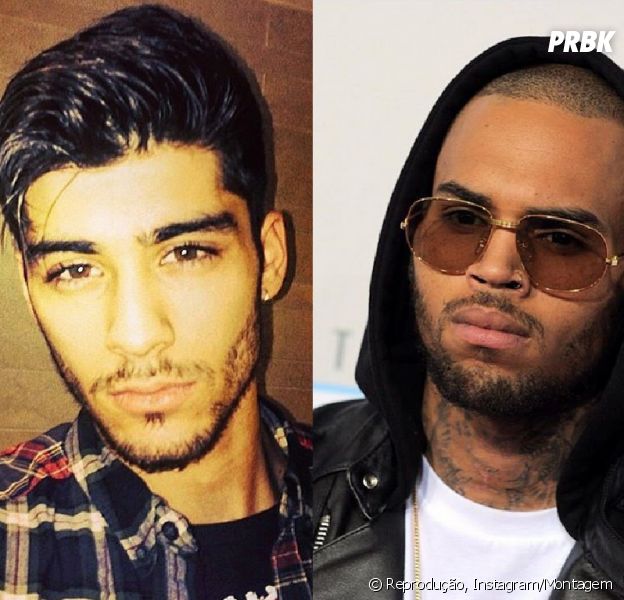 Zayn Malik, ex-One Direction, pode ter m&uacute;sica em parceria com Chris Brown em seu primeiro &aacute;lbum