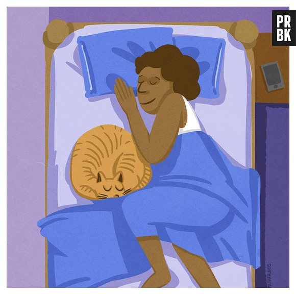 Você dormindo com a melhor companhia do mundo