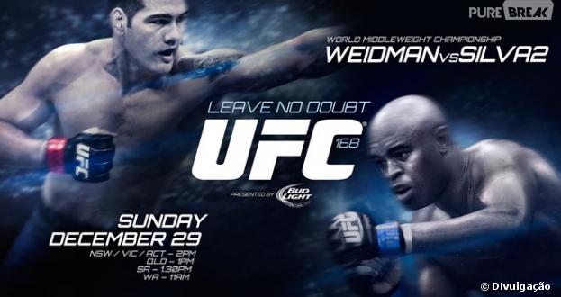 Anderson Silva e Chris Weidman se enfrentarão novamente no "UFC 168"!