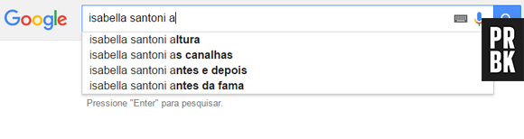 Quem nunca procurou alguma celebridade "antes e depois da fama", assim como fizeram com Isabella Santoni, que atire a primeira pedra!