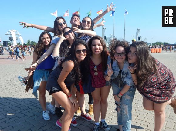 A alegria dos fãs no Rock in Rio 2015 era contagiante!