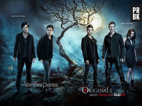 Pôster de "The Vampire Diaries" e "The Originals" revela guerra entre passado e futuro!