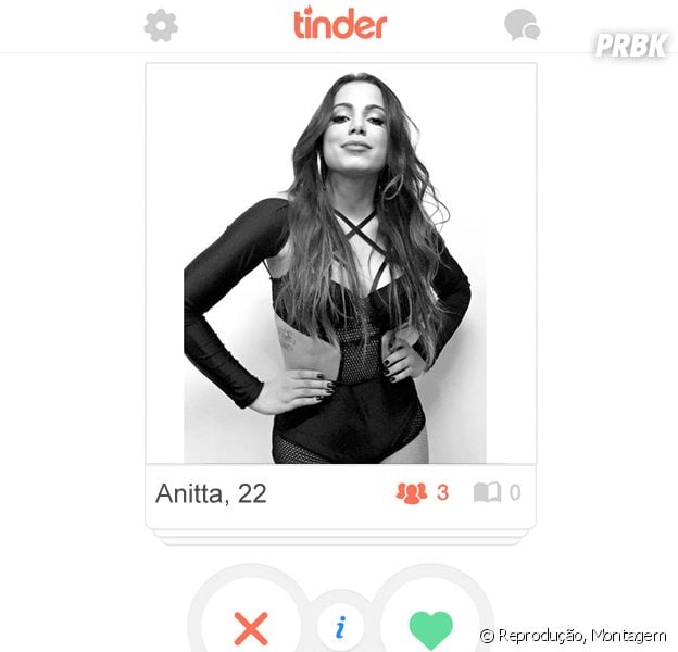 Anitta, dona do hit "Deixa ele Sofrer", é uma das solteiras mais cobiçadas do Brasil e ficaria muito bem em um perfil no Tinder