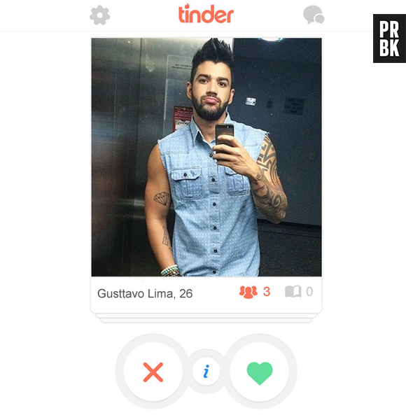 Gusttavo Lima terminou o noivado a pouco tempo. Será que tem fã que adoraria consolar o gato no Tinder?