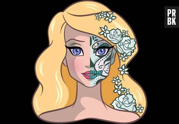 Odette, de "O Lago dos Cisnes", escolheu uma maquiagem que super combina com a sua personagem