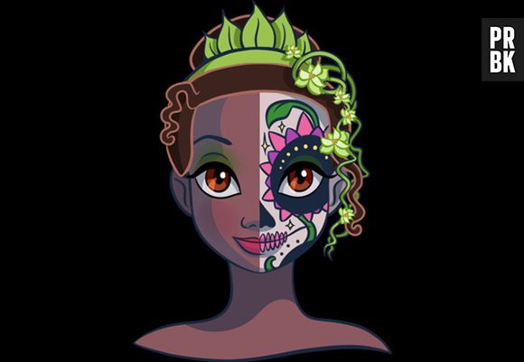 Tiana, de "A Princesa e o Sapo", não poderia ter ficado mais bonita