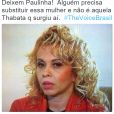 Não é à toa que tem gente torcendo para que a participante Paula, do "The Voice Brasil", substitua Joelma na Banda Calypso