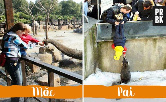 Levar o filho ao zoológico pode ser um passeio ou uma aventura. Depende de quem vai te levar...
