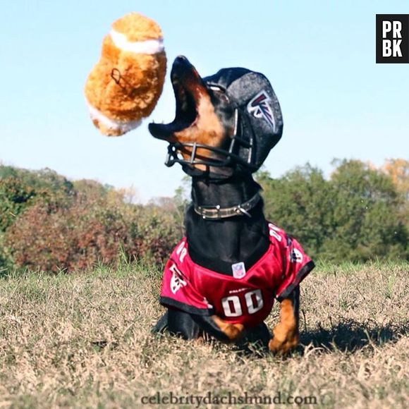 Crusoe também manda muito bem nos esportes
