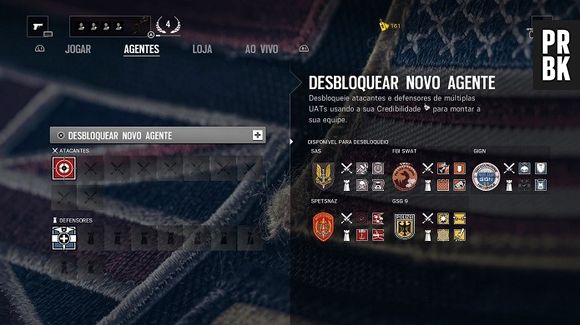 De "Rainbow Six: Siege": personalize seus agentes nesta tela