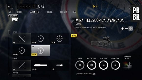 De "Rainbow Six: Siege": adicione acessórios às armas do seu personagem!