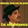 Quando a segunda chamada contém a "matéria do ano todo"