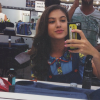 Giovanna Grigio tirou foto no espelho na época de "Chiquititas"